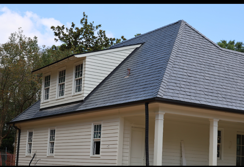 Slate roofing